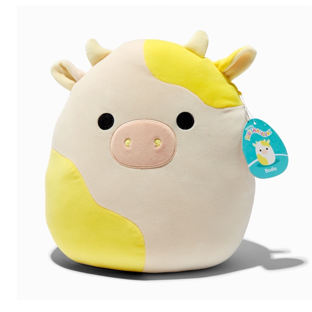 NWT 12” Bodie the Yellow Cow Squishmallow - Picture 3 of 5